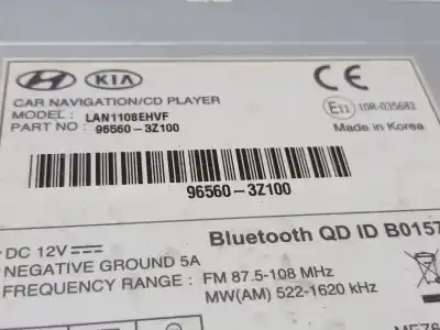 Second-hand car spare part gps navigation system for hyundai i40 i cw (vf) 1.7 crdi oem iam references 965603z100  