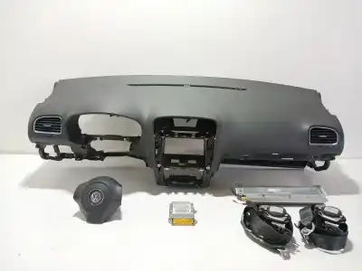 Peça sobressalente para automóvel em segunda mão KIT AIRBAG por VOLKSWAGEN GOLF VI (5K1) 2.0 TDI Referências OEM IAM   