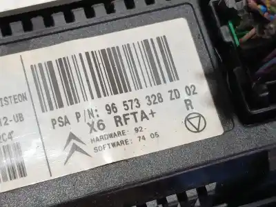 Second-hand car spare part climate control for citroen c6 básico oem iam references 96573328zd  