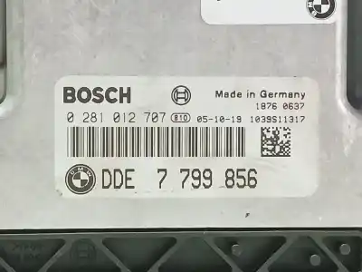 Tweedehands auto-onderdeel ecu motorcontroller voor bmw 5 (e60) 530 d oem iam-referenties 7799856 0281012707 