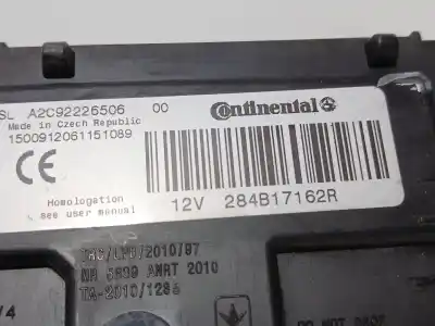 Tweedehands auto-onderdeel elektronische module voor dacia logan ii 1.2 lpg oem iam-referenties 284b17162r  
