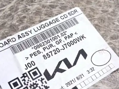 Автозапчасти б/у обивка багажника за kia ceed (cd) 1.0 t-gdi 100 eco-dynamics+ ссылки oem iam 85720j7000  