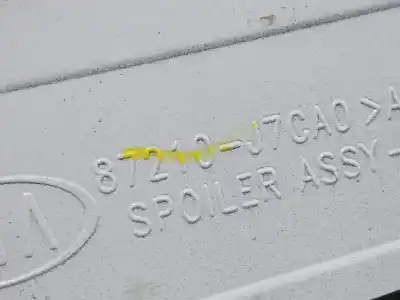Peça sobressalente para automóvel em segunda mão spoiler da tampa da mala por kia xceed (cd) 1.6 crdi 136 referências oem iam 87210j7ca0  