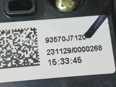 Second-hand car spare part left front power window switch for kia xceed (cd) 1.6 crdi 136 oem iam references 93570j7120  