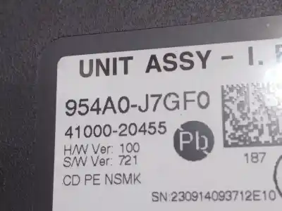 Автозапчастина б/у електронний модуль для kia xceed (cd) 1.6 crdi 136 посилання на oem iam 954a0j7gf0  