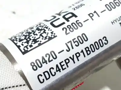 Автозапчастина б/у передня права подушка безпеки для kia xceed (cd) 1.6 crdi 136 посилання на oem iam 80420j7500  
