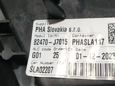 Second-hand car spare part driver left window regulator for kia xceed (cd) 1.6 crdi 136 oem iam references 82470j7015 82450j7015 