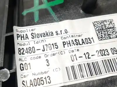 Second-hand car spare part passenger side right window regulator for kia xceed (cd) 1.6 crdi 136 oem iam references 82480j7015 82460j7015 