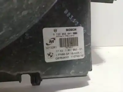 Second-hand car spare part radiator cooling fan for bmw 1 (e87) 118 d oem iam references 75617119 1137328144 17427801993