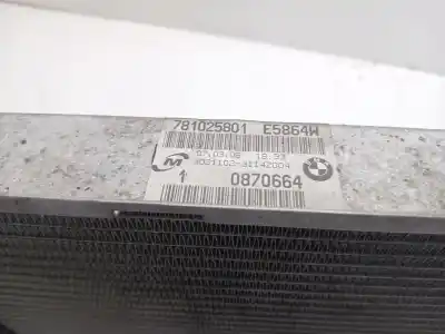 Second-hand car spare part water radiator for bmw 1 (e87) 118 d oem iam references 781025801  17117788903
