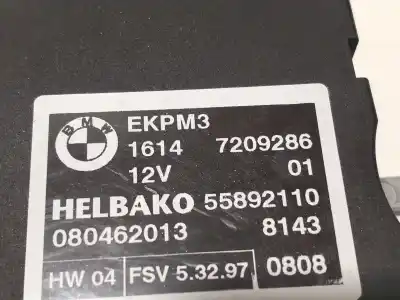 Peça sobressalente para automóvel em segunda mão módulo eletrônico por bmw 1 (e87) 118 d referências oem iam 16147209286  