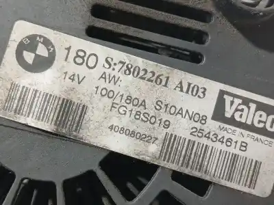 Peça sobressalente para automóvel em segunda mão alternador por bmw 1 (e87) 118 d referências oem iam 7802261  