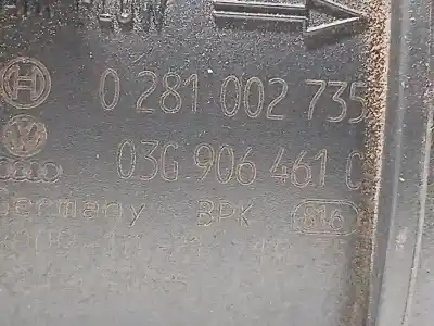 Second-hand car spare part flowmeter for audi tt (8j3) 2.0 tdi quattro oem iam references 0281002735 03g906461c 