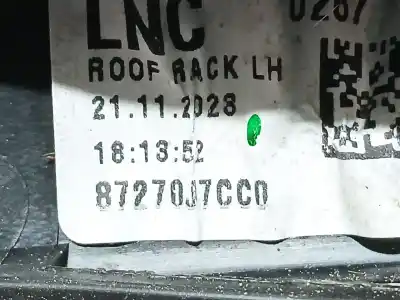 Автозапчастина б/у бруски для даху для kia xceed (cd) 1.6 crdi 136 посилання на oem iam 87270j7cc0  