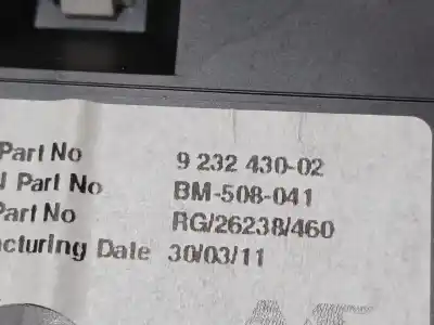 Pezzo di ricambio per auto di seconda mano pannello degli strumenti per mini mini (r56) cooper sd riferimenti oem iam 9232430 62116977077 