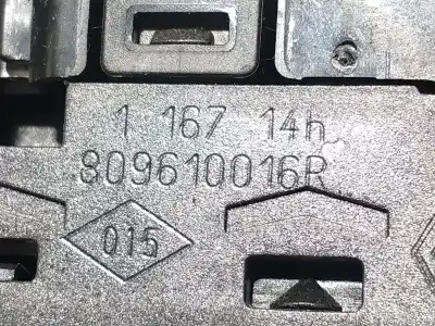 Second-hand car spare part left front power window switch for renault scénic iii (jz0/1_) 1.5 dci oem iam references 809610016r  