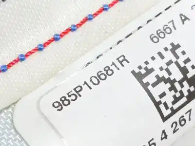 Second-hand car spare part front left curtain airbag for renault scénic iii (jz0/1_) 1.5 dci oem iam references 985p10681r  