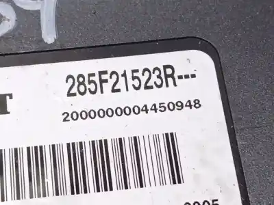 Автозапчастина б/у електронний модуль для renault scénic iii (jz0/1_) 1.5 dci посилання на oem iam 285f21523r  