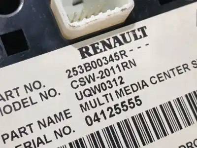 Second-hand car spare part multifunction switch for renault scénic iii (jz0/1_) 1.5 dci oem iam references 253b00345r  