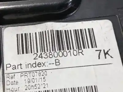 Pezzo di ricambio per auto di seconda mano modulo elettronico per renault megane iii fastback (bz0/1_, b3_) 1.2 tce (bz2b, bz11) riferimenti oem iam 243800010r  