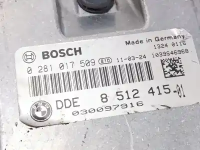 Second-hand car spare part ecu engine control for mini mini (r56) cooper sd oem iam references 8512415 0281017509 