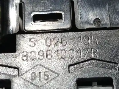 Автозапчасти б/у выключатель левого переднего окна за renault megane iii fastback (bz0/1_, b3_) 1.2 tce (bz2b, bz11) ссылки oem iam 809610017r  