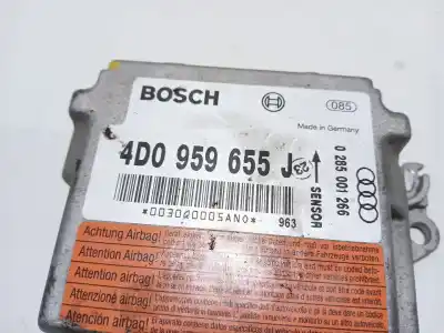 Second-hand car spare part airbag control unit for audi a8 d2 (4d2, 4d8) 4.2 quattro oem iam references 4d0959655j  0285001266