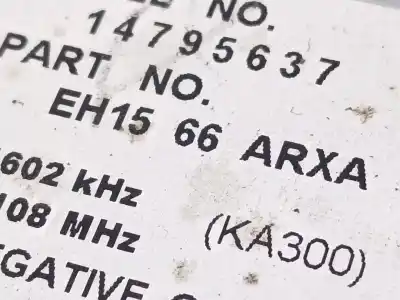 Peça sobressalente para automóvel em segunda mão sistema de áudio / rádio cd por mazda cx-7 (er) luxury referências oem iam eh1566arxa  