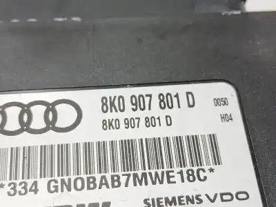 Second-hand car spare part electronic module for audi a4 b8 (8k2) 2.0 tdi oem iam references 8k0907801d  