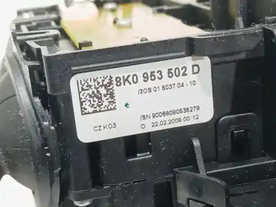 Second-hand car spare part multifunction switch for audi a4 b8 (8k2) 2.0 tdi oem iam references 8k0953502d 8k0953568f 