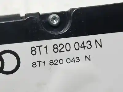 Peça sobressalente para automóvel em segunda mão comando de sofagem (chauffage / ar condicionado) por audi a4 b8 (8k2) 2.0 tdi referências oem iam 8t1820043n  