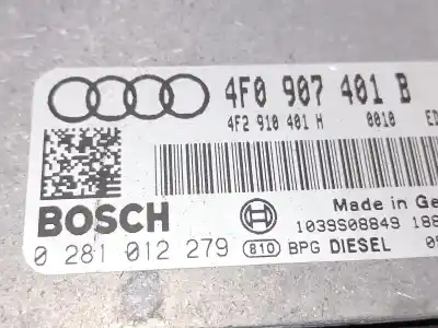 Second-hand car spare part ecu engine control for audi a6 c6 (4f2) 2.7 tdi oem iam references 4f0907401b 0281012279 4f2910401h