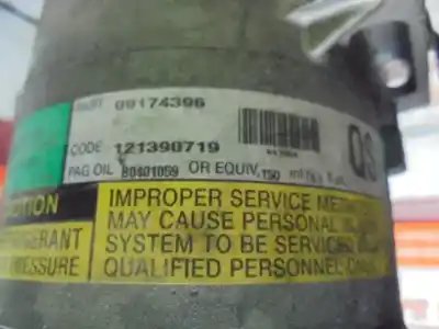 İkinci el araba yedek parçası klima kompresörü için opel astra g berlina 1.6 16v oem iam referansları 09174396  