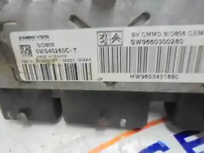 Second-hand car spare part Ecu Engine Control for CITROEN C3 1.4 HDi Cool OEM IAM references 5WS40285CT  