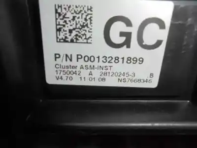 Second-hand car spare part speedometer for opel corsa d 1.3 16v cdti oem iam references 0013281899  