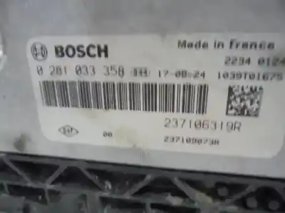 Pezzo di ricambio per auto di seconda mano centralina motore per renault kadjar 1.6 dci diesel fap energy riferimenti oem iam 0281033358  