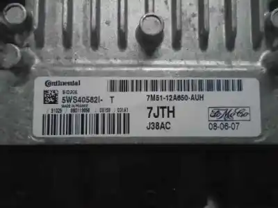 Second-hand car spare part ecu engine control for ford c-max (cb3) 1.8 tdci turbodiesel cat oem iam references 7m5112a650auh  