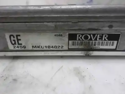 Second-hand car spare part ecu engine control for mg rover serie 400 (rt) 1.4 16v cat oem iam references mkc104022  