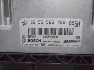İkinci el araba yedek parçası ecu motor kontrol cihazi için chevrolet aveo berlina hatchback 1.3 diesel cat oem iam referansları 0281018383  
