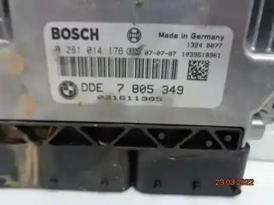 Peça sobressalente para automóvel em segunda mão centralina de motor uce por bmw x3 (e83) 2.0 16v cat referências oem iam 0281014176  