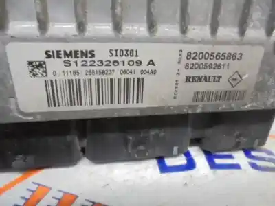Pièce détachée automobile d'occasion calculateur moteur ecu pour renault megane ii classic berlina 1.5 dci diesel références oem iam s122326109a  