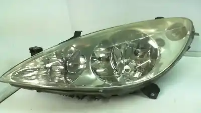 Second-hand car spare part left headlight for peugeot 307 (s1) 1.4 hdi oem iam references 9641615780  