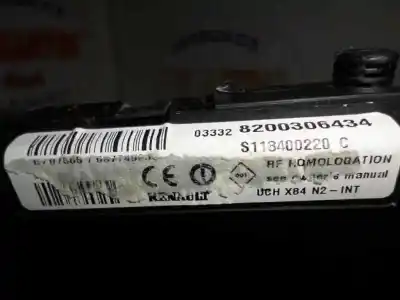 İkinci el araba yedek parçası BSI KONTROL ÜNITESI için RENAULT MEGANE II BERLINA 5P  OEM IAM referansları 8200306434  