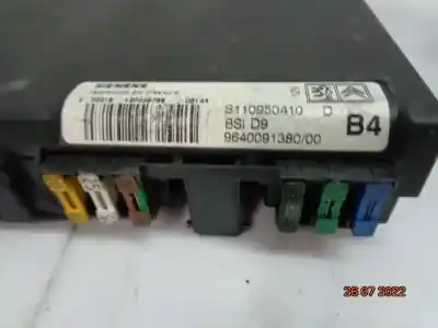 Second-hand car spare part bsi control unit for peugeot 406 berlina (s1/s2) 2.0 hdi cat oem iam references 9640091380  