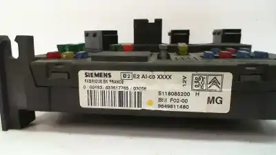 Second-hand car spare part bsi control unit for citroen c3 1.4 hdi cool oem iam references 9649811480  