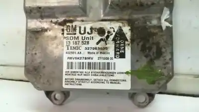 Pezzo di ricambio per auto di seconda mano centralina airbag per opel corsa d 1.3 16v cdti cat (z 13 dth / l4i) riferimenti oem iam 13187528  