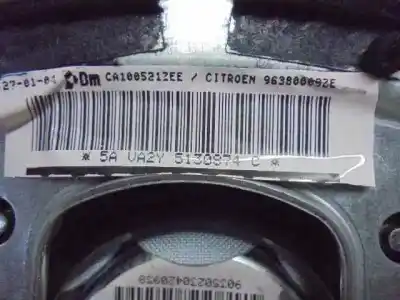Pezzo di ricambio per auto di seconda mano air bag anteriore sinistro per citroen c3 i (fc_, fn_) 1.6 16v riferimenti oem iam 96380009ze   Pezzo di ricambio per auto di seconda mano air bag anteriore sinistro per citroen c3 i (fc_, fn_) 1.6 16v riferimenti oem iam 96380009ze