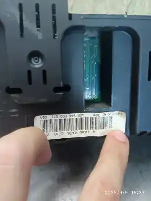 Pezzo di ricambio per auto di seconda mano contatore di chilometri per audi a3 (8l) 1.9 tdi ambiente riferimenti oem iam 8l0920900b   Pezzo di ricambio per auto di seconda mano contatore di chilometri per audi a3 (8l) 1.9 tdi ambiente riferimenti oem iam 8l0920900b