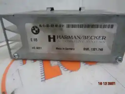 Peça sobressalente para automóvel em segunda mão amplificador de som por bmw x5 (e53) 3.0 24v turbodiesel cat referências oem iam 651206920461  