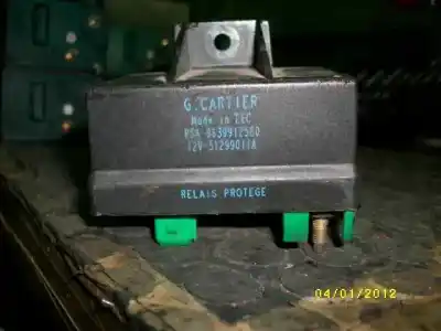 Piesă de schimb auto la mâna a doua RELEU BUJII pentru CITROEN XSARA COUPE 2.0 HDi VTS (80kW) Referințe OEM IAM 9639912580  